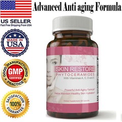 Skin Restore Multivitamin Collagen Supplement & Facial Cream Serum Moisturizer