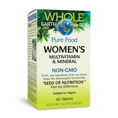 Whole Earth & Sea from 60 Count (Pack of 1), White With Light Orange Hue