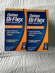 2 Pack of Osteo Bi-Flex Triple Strength – 80 tablets (160 total) Exp :2028