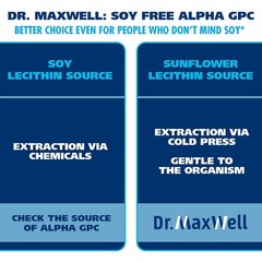 Alpha GPC 600mg + Uridine – Choline Enhancer, Soy Free, No Fillers, 60 Pills