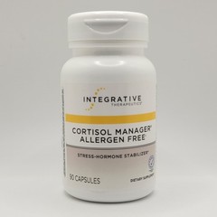 Integrative Therapeutics Cortisol Manager ALLERGEN FREE – 90 Capsules *2028*