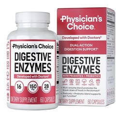 Physician’s CHOICE Digestive Enzymes – Multi Enzymes Organic Prebiotics & Pro