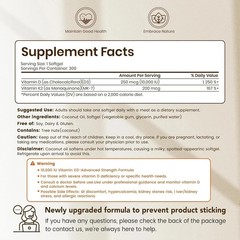 VEV2 In 1 Vitamin D3 K2 10000 IU 300 Softgels With Virgin Coconut Oil Supplement