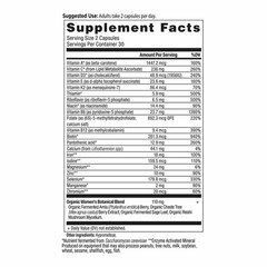 Ancient Nutrition Women’s Fermented Multivitamin – 60 Capsules