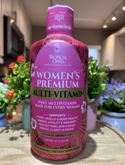 Tropical Oasis Women’s Multivitamin Liquid Tropical 32 fl oz Exp 10/27