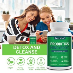 Probiotics, Digestive Enzymes & Prebiotics – Mood Boosting & Immune Support
