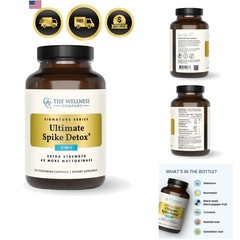 Ultimate Spike Detox – Dr. McCullough Designed – 3-in-1 Nattokinase, Turmeric…