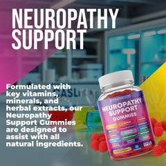 “Sugar Free Neuropathy Support Gummies for Nerve – Enhanced Nerve Health Regen..