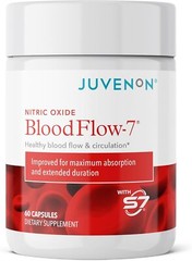 Brand Juvenon BloodFlow-7 Updated 1-3X Updated & Improved Blood