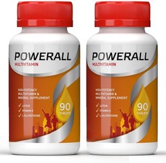 Basic Brands – Powerall Multivitamin – 90 Tablets – 2-Pack 90 Count (Pack of 2)