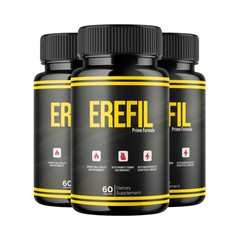 3-Pack Erefil Capsules – Erefil Male Health & Performance Support – 180 Caps