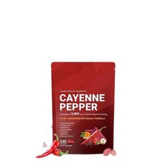 Cayenne Pepper Softgels Supplement, Supports Leg Vein, 240 Softgels /1 Bag US