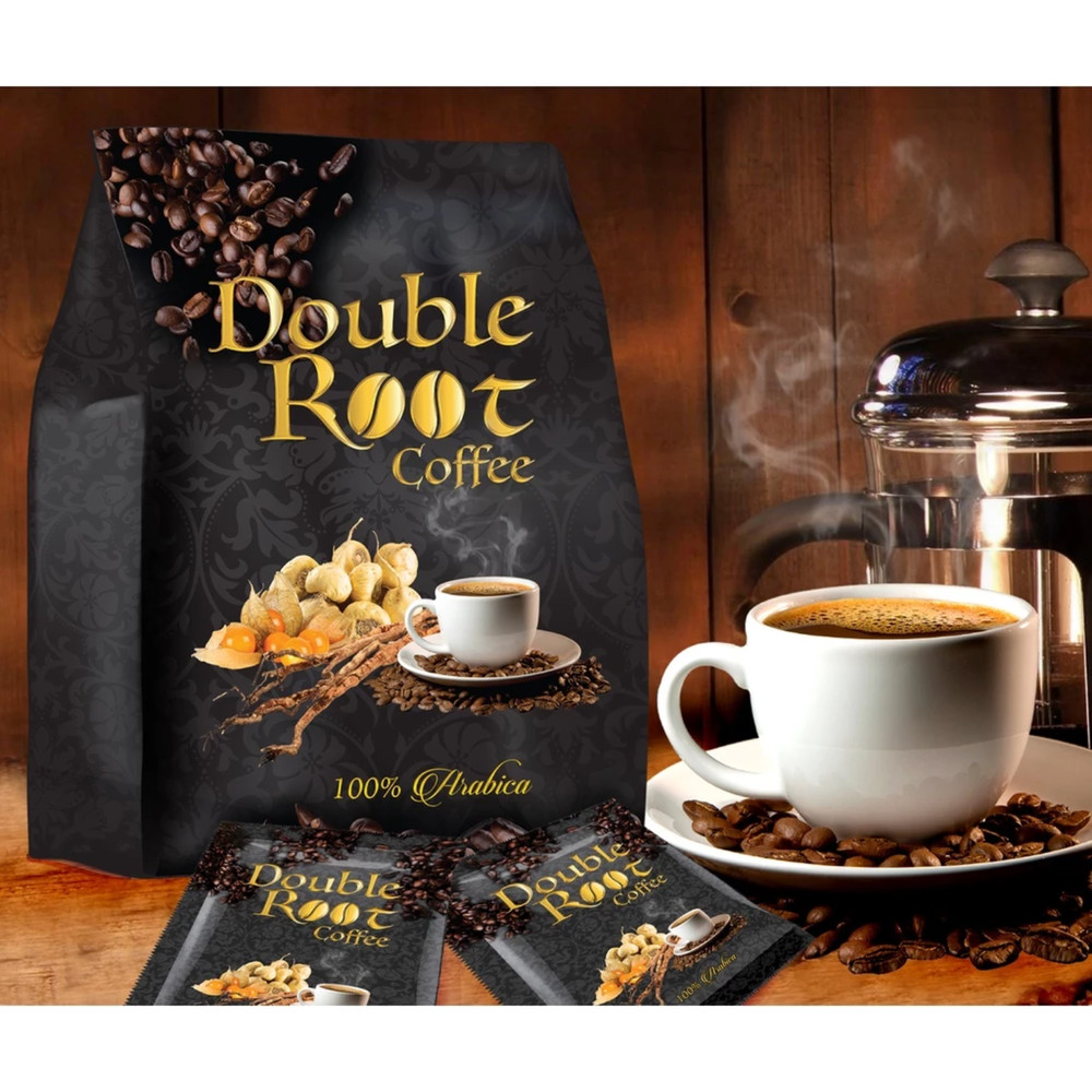 6 Pack Superlife Double Root Coffee x 6 Sachets – FAST SHIP DHL
