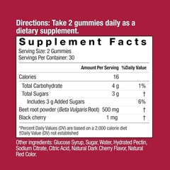Bountiful Beets Gummies, Circulation Superfood, Promotes Energy and Endurance…