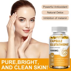 120 Pills L-Glutathione Capsules 1000MG Natural Anti-Aging Skin Whitening Caps