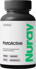 Nuray PhytoActive Dietary Supplement with Broccoli Sprout Powder, Herbal Extract