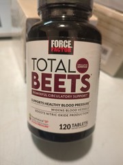 Total Beets Circulation Superfood Beet Root with Blood Pressure Support 120ct