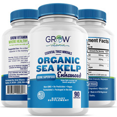 Organic Sea Kelp (Icelandic) Enhanced