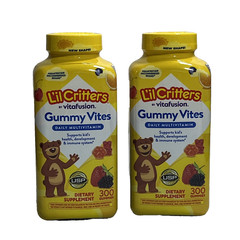 2 PK Lil Critters Vitafusion Gummy Vites Multivitamin 300ct Kids Gummies Ex 9/26