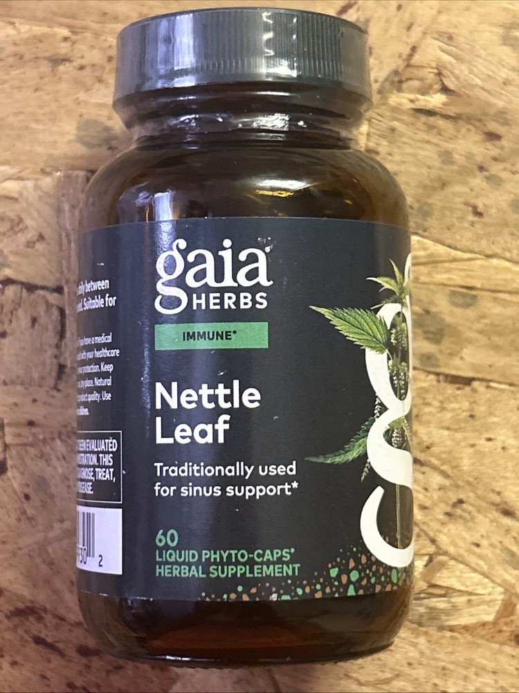 Gaia Herbs Stinging Nettle Leaf – Sinus Support – Exp 05/28