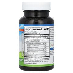 Carlson Labs Tocomin SupraBio 120 Soft Gels Gluten-Free, Preservative-Free