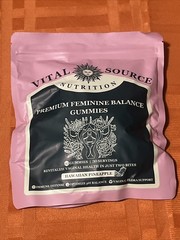 Vital Source Nutrition Premium Feminine Balance Gummies Hawaiian Pineapple 2/27