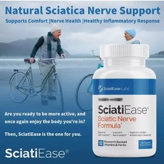 SciatiEase Labs Sciati Ease Sciatic Nerve Suitable Formula 120 Cap Latest ! Exp