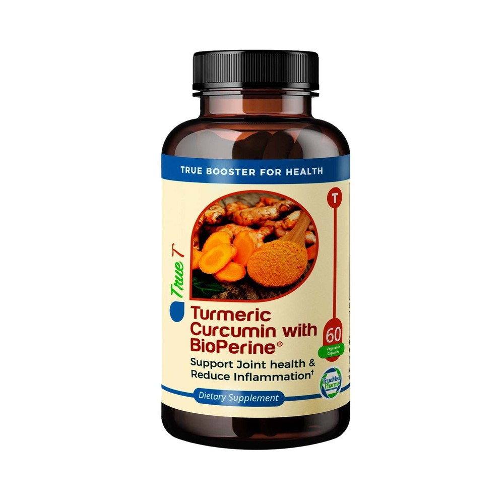 Turmeric Bioperine Support Joint Health & Reduce Inflammation 1200 mg 60 Capsule