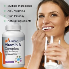 Vitamin B Complex Supplement,Energy Support,Promotes Nervous System Health