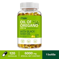 120pcs Oil of Oregano – Carvacrol, Support Digestive, Respiratory, Joint Health