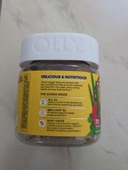 OLLY Kids Multi Gummy Worms 70 Count Fruity Punch Vitamins for Kids