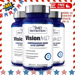 VisionMD Eye Vitamin CARMIS with Lutein & Zeaxanthin 90 Softgels, 3-Pack