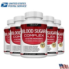 Blood Glucose Complex w/ Cinnamon, Chromium & Mulberry 60 Count Capsules