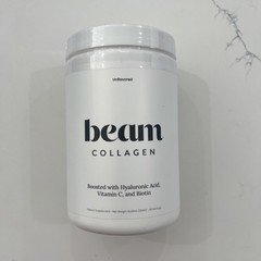 Beam Collagen Powder Peptides with Biotin & Hyaluronic Acid 30 Servings