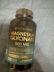 Magnesium Glycinate 500mg – High Absorption Chelated Supplement – 3/28