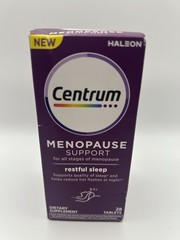 NEW Centrum Restful Sleep Menopause Support Tablets 28 Count 04/2027