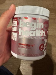 Begin Health Daily Growing Up Prebiotics for Kids