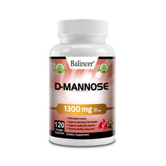D-Mannose With Cranberry Extract Urinary Tract, Bladder Health For men health