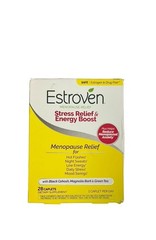 NEW Estroven Menopause Relief Stress Relief & Energy Boost 28 Caplets #411