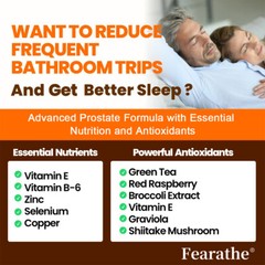 Prostate Healthy Supplement – Promotes Prostate,Urinary Tract And Bladder Health