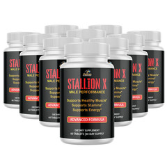 Stallion X- Men’s Health & Bodybuilding- 10 Bottles- 600 Tablets