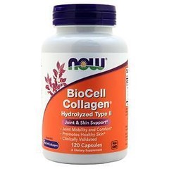 Now BioCell Collagen – Hydrolyzed Type II 120 caps