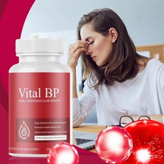 Vital BP-Total Cardiovascular Health, Support Blood Flow – (Pack of 3)