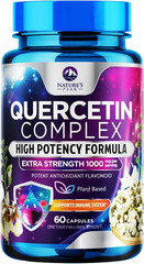 Quercetin Supplement – Extra Strength Antioxidant for Immune Support & Respirato