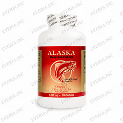 NCB Alaska Deep Sea Fish Oil Omega 3 EPA / DHA , 300 Softgels
