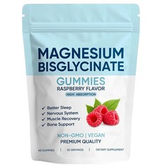 Magnesium Bisglycinate Gummies, with 400mg Magnesium Bisglycinate Chelate