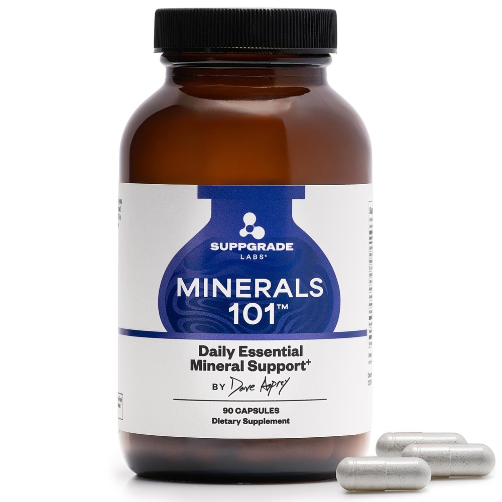 Suppgrade Labs Minerals 101 by Dave Asprey | Daily Essential Mineral Support …