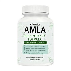 AMLA Capsules Superfruit Extract High Potency Formula 60 Capsules