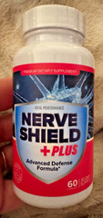 Nerve Shield Plus Advanced Defense Formula – 60 Capsules- SEALED- BB 5/2026