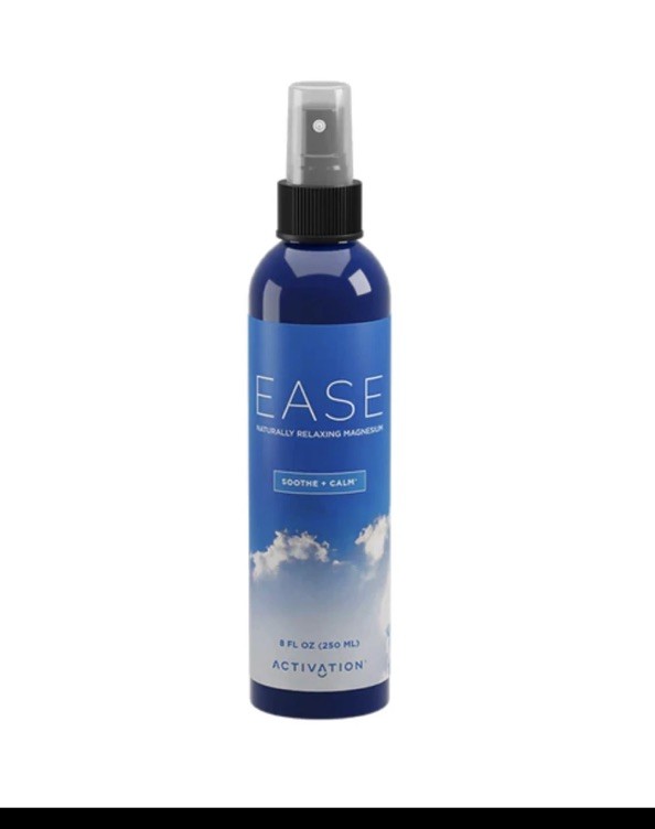 Ease Magnesium Spray | 8 fl oz | Fast Absorbing Magnesium Relaxing Spray